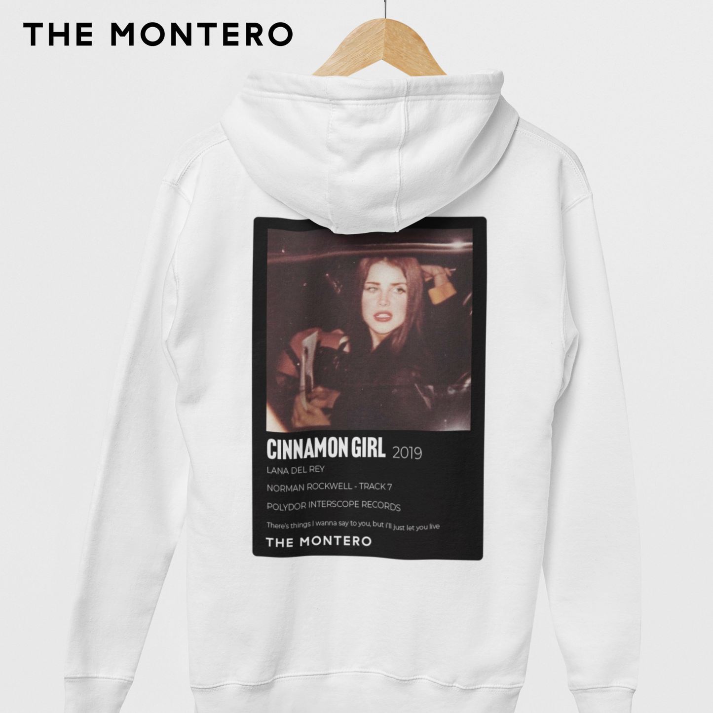 CINNAMON GIRL - LANA DEL REY HOODIE - THE MONTERO