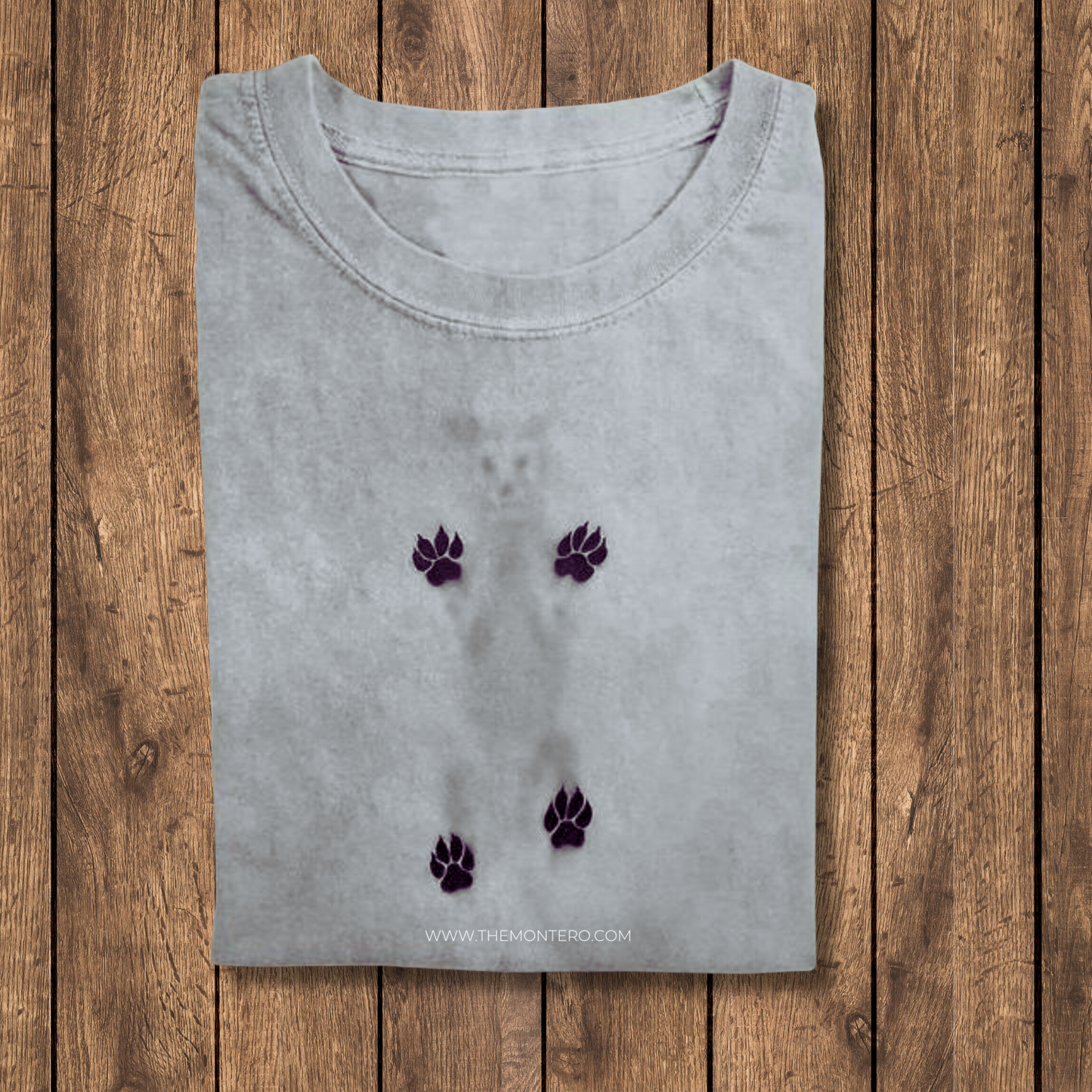Cat's Paws Glass T-Shirt - THE MONTERO