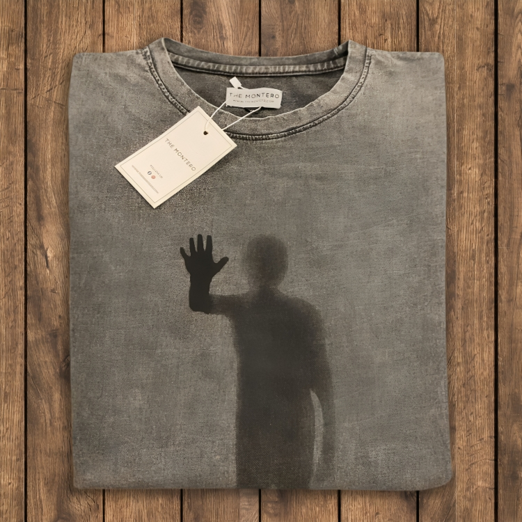 Man Touching Glass T-Shirt - THE MONTERO