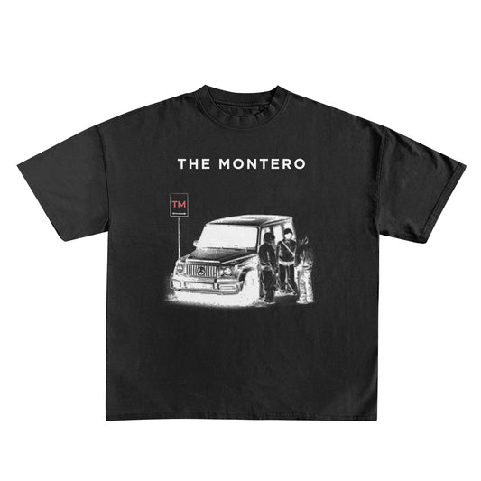 Montero™ G-Wagon Street Scene Boxy Tee – Black