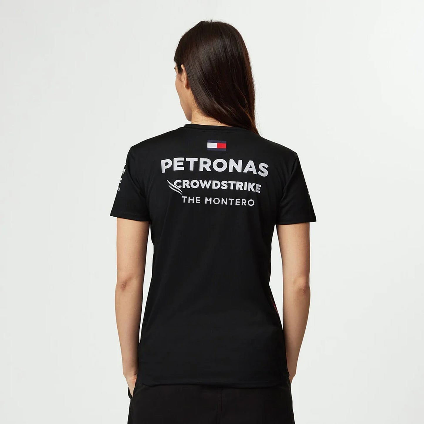 Mercedes AMG F1 Women's Driver T-Shirt - Black/White
