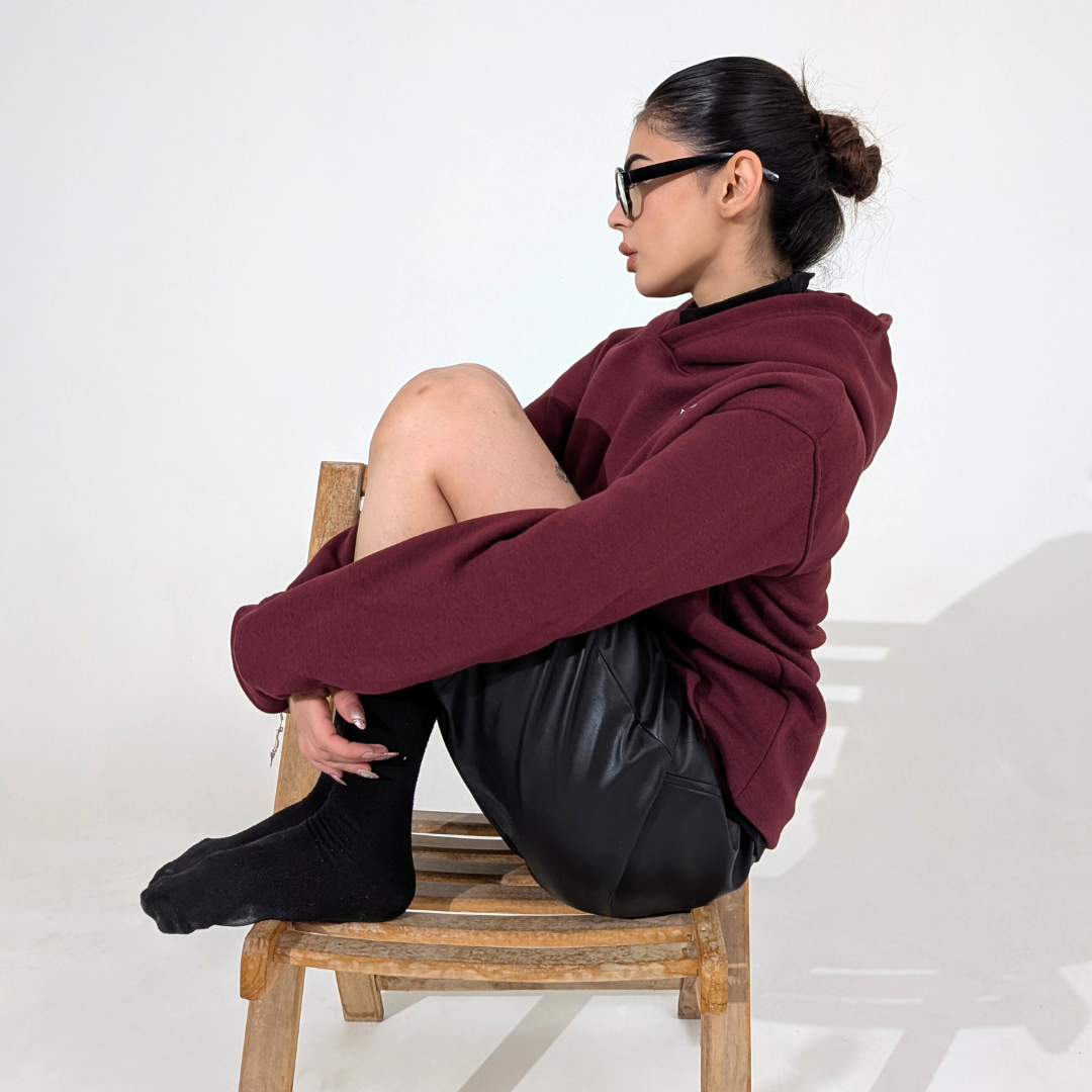 Oxblood Unisex Hoodie - THE MONTERO - THE MONTERO