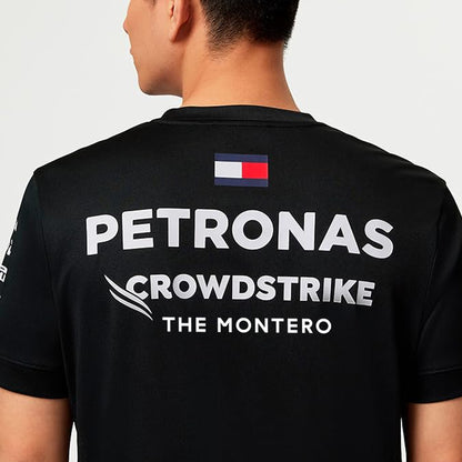 Mercedes AMG F1 Men's Driver T-Shirt - Black/White