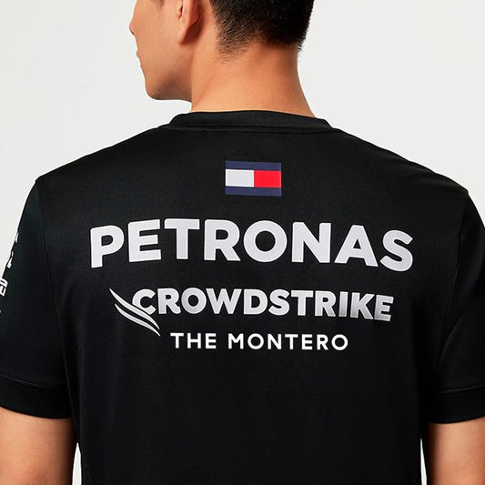 Mercedes AMG F1 Men's Driver T-Shirt - Black/White