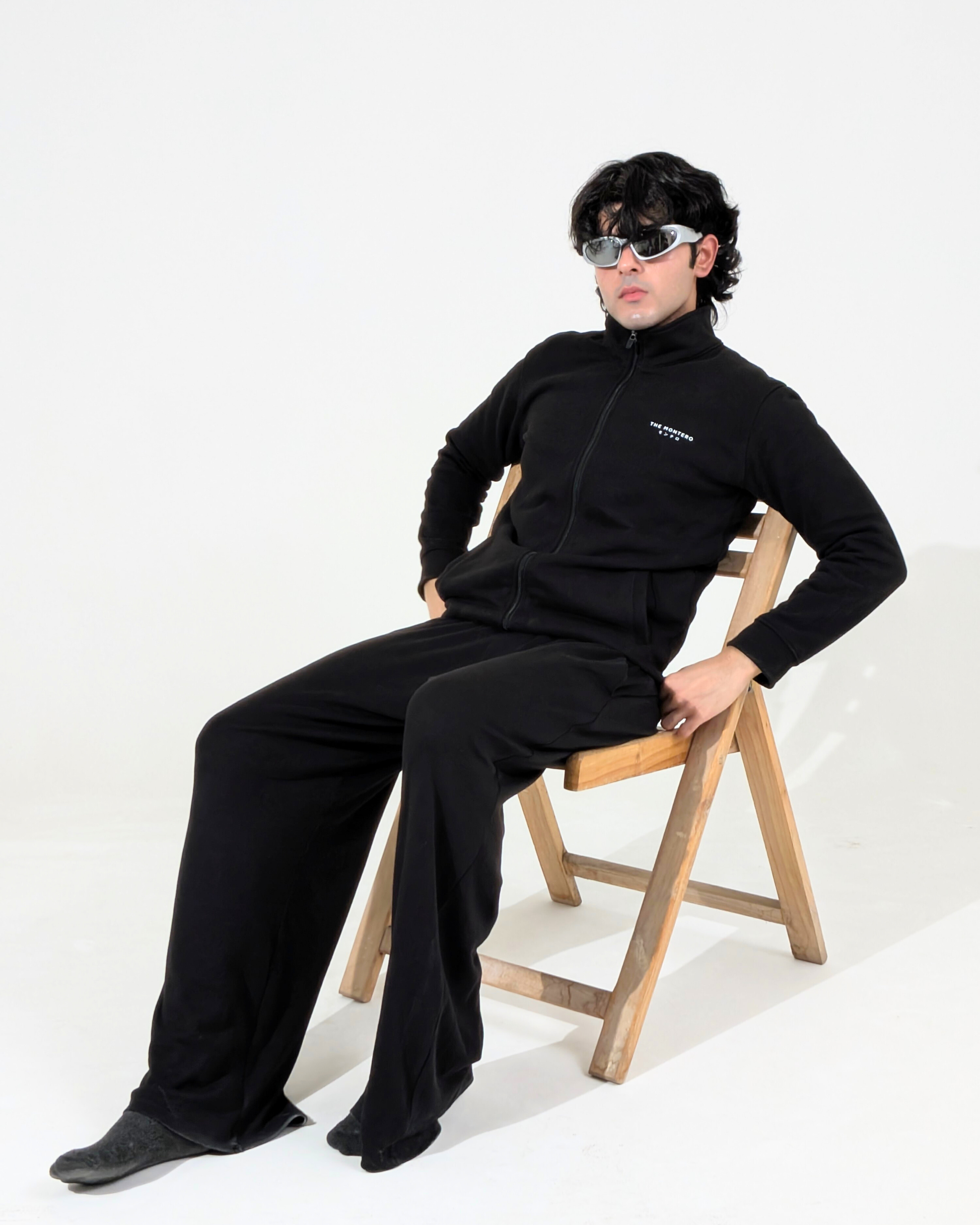 Black Zipper Jacket - THE MONTERO - THE MONTERO
