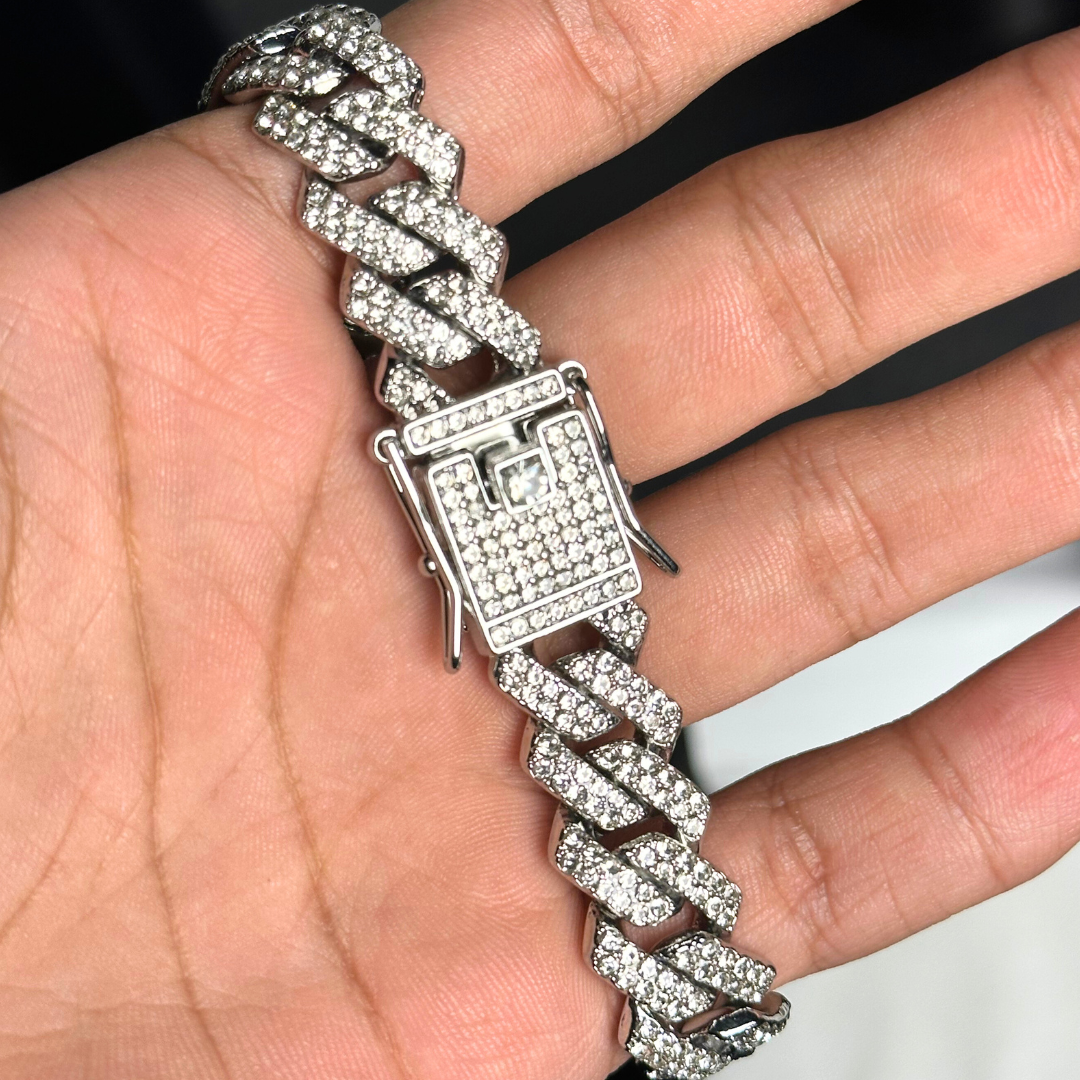 Iced Cuban Bracelet - THE MONTERO