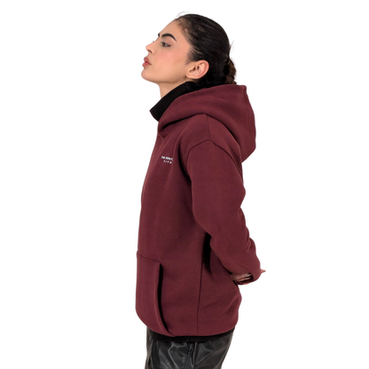 Oxblood Unisex Hoodie - THE MONTERO - THE MONTERO