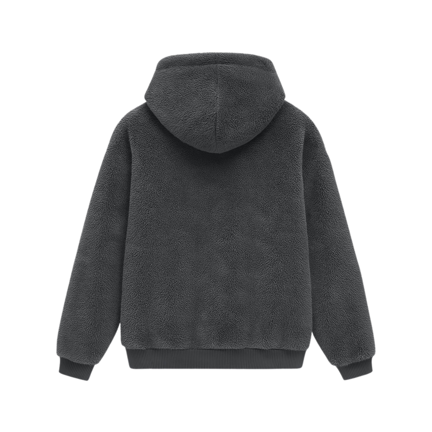 THE MONTERO Grey Sherpa Hoodie - UNISEX - THE MONTERO