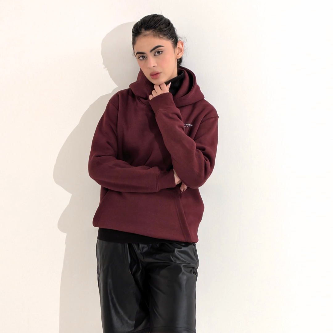 Oxblood Unisex Hoodie - THE MONTERO - THE MONTERO