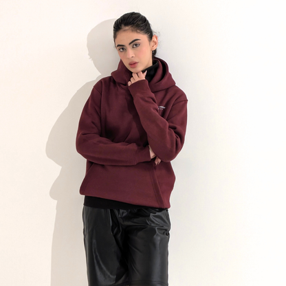 Oxblood Unisex Hoodie - THE MONTERO - THE MONTERO