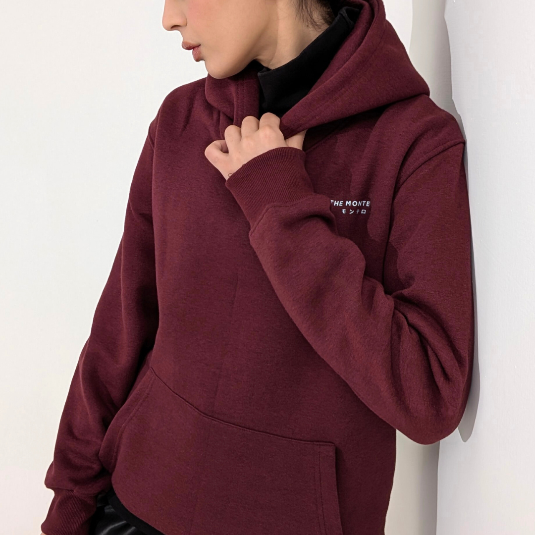 Oxblood Unisex Hoodie - THE MONTERO - THE MONTERO