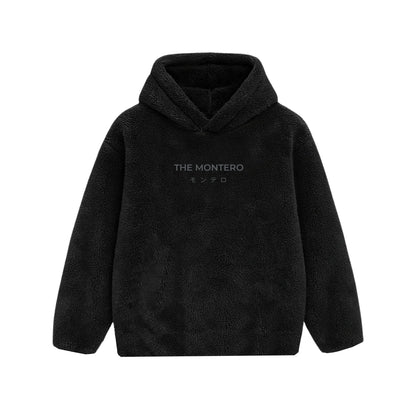 THE MONTERO Black Sherpa Hoodie - UNISEX - THE MONTERO