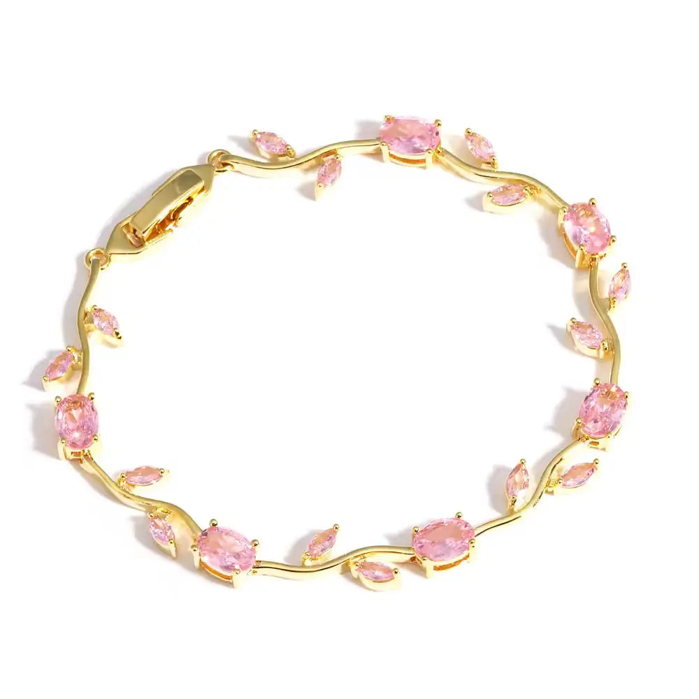 Tulip Bracelet Pink (With Box)