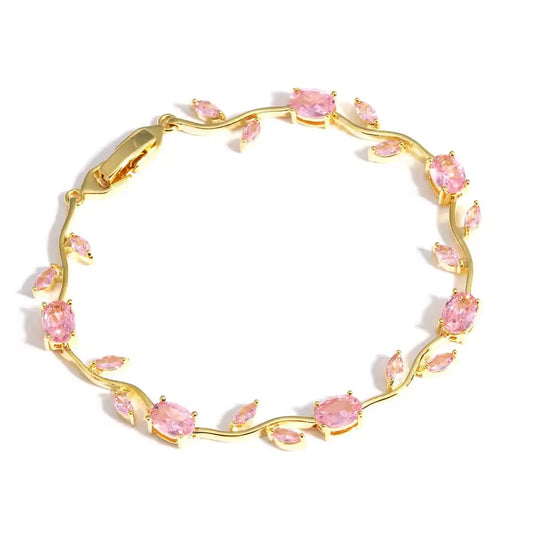 Tulip Bracelet Pink (With Box)