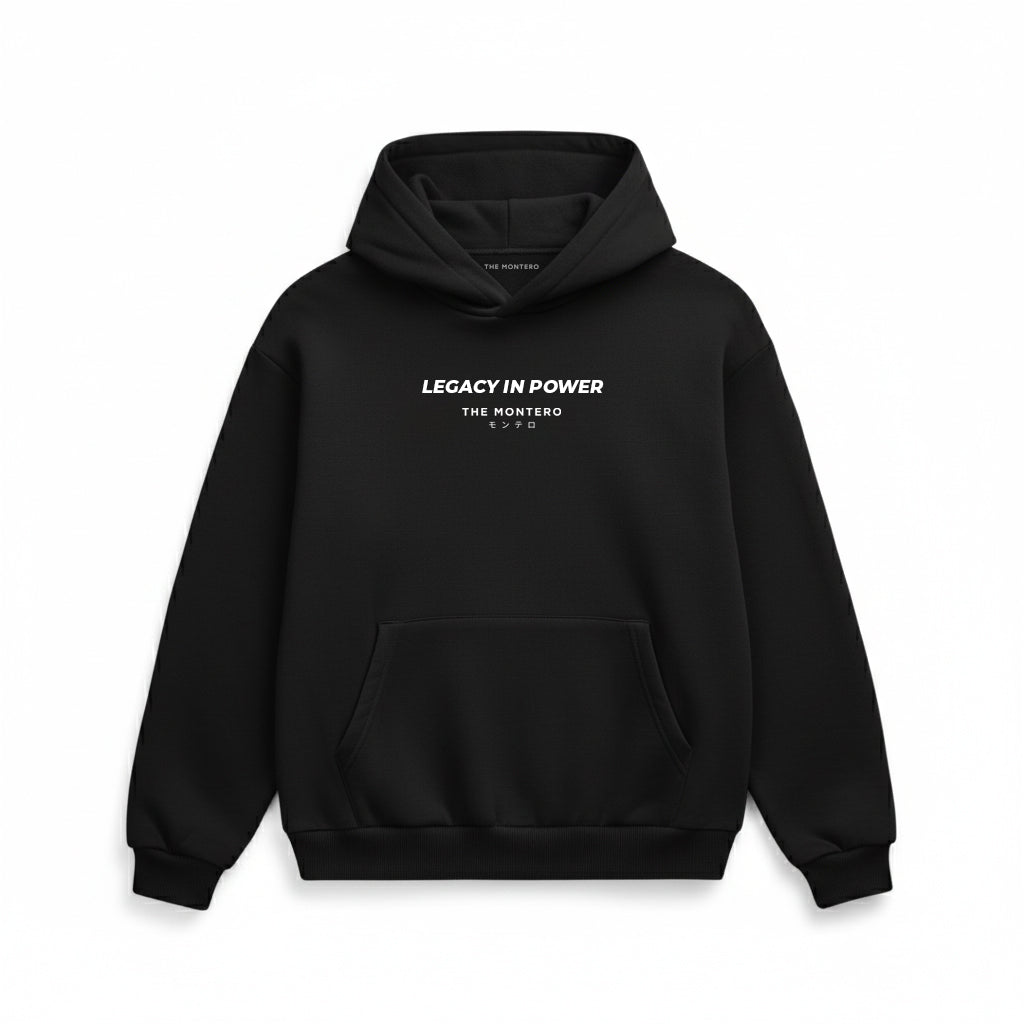 Legacy In Power Hoodie by THE MONTERO - THE MONTERO