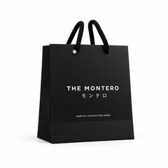 Matte Black Gift Bag