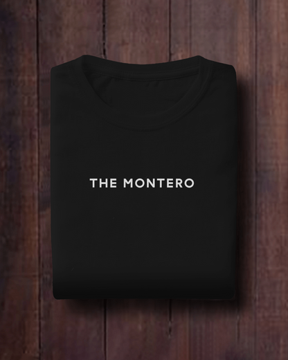 THE MONTERO BLACK T-SHIRT