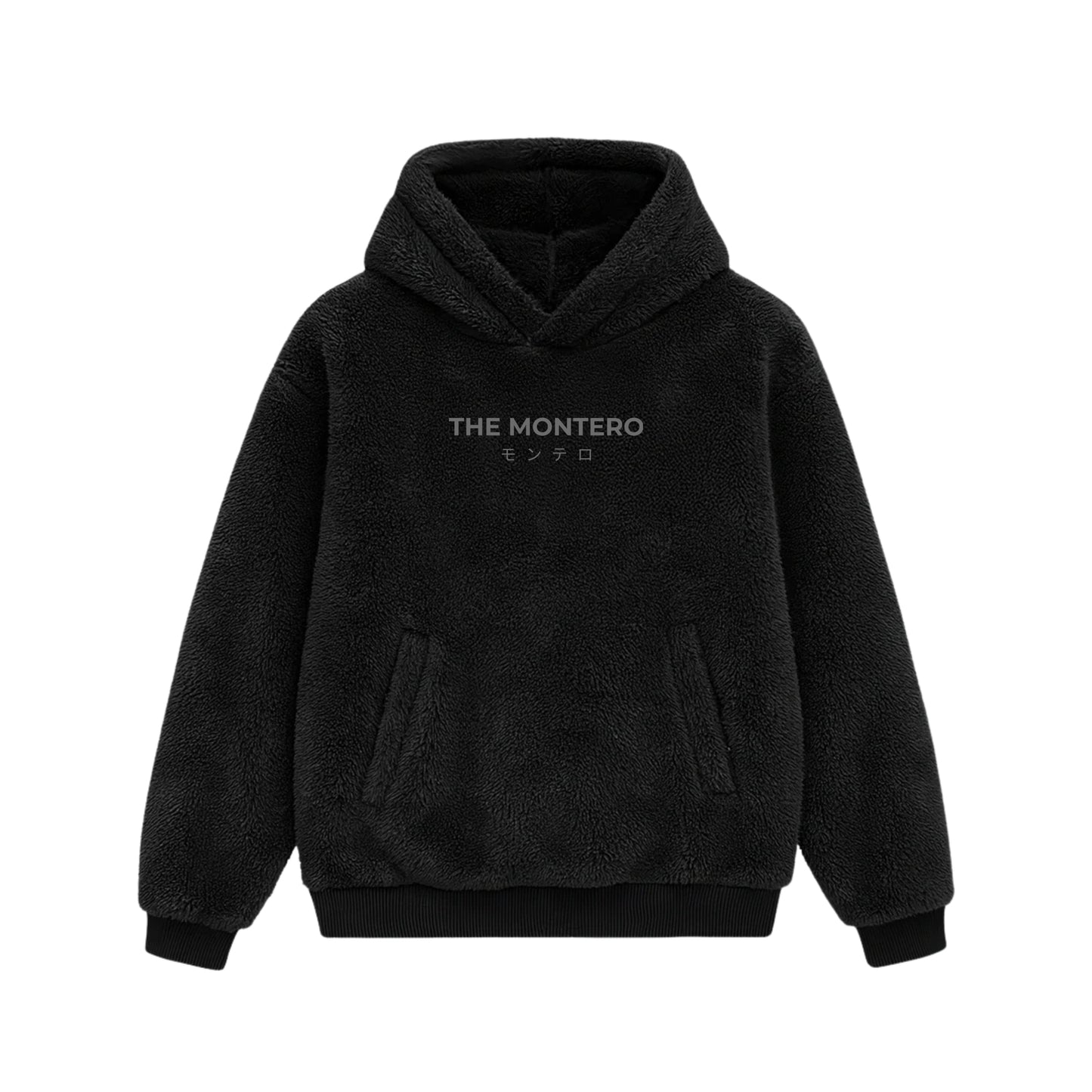 THE MONTERO Black Sherpa Hoodie