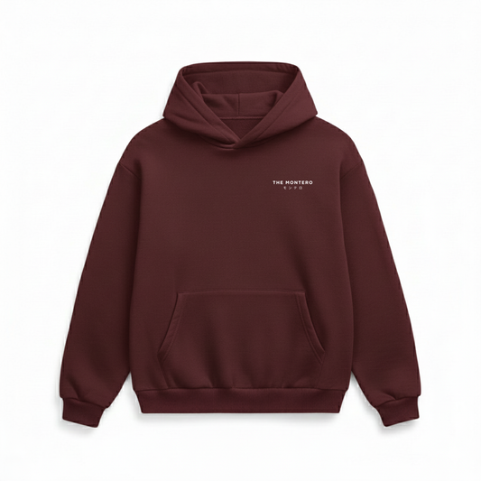 Oxblood Unisex Hoodie - THE MONTERO - THE MONTERO