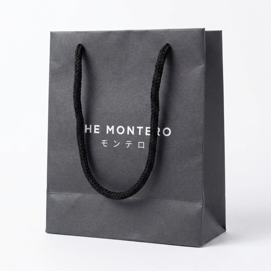 Matte Black Paper Bag