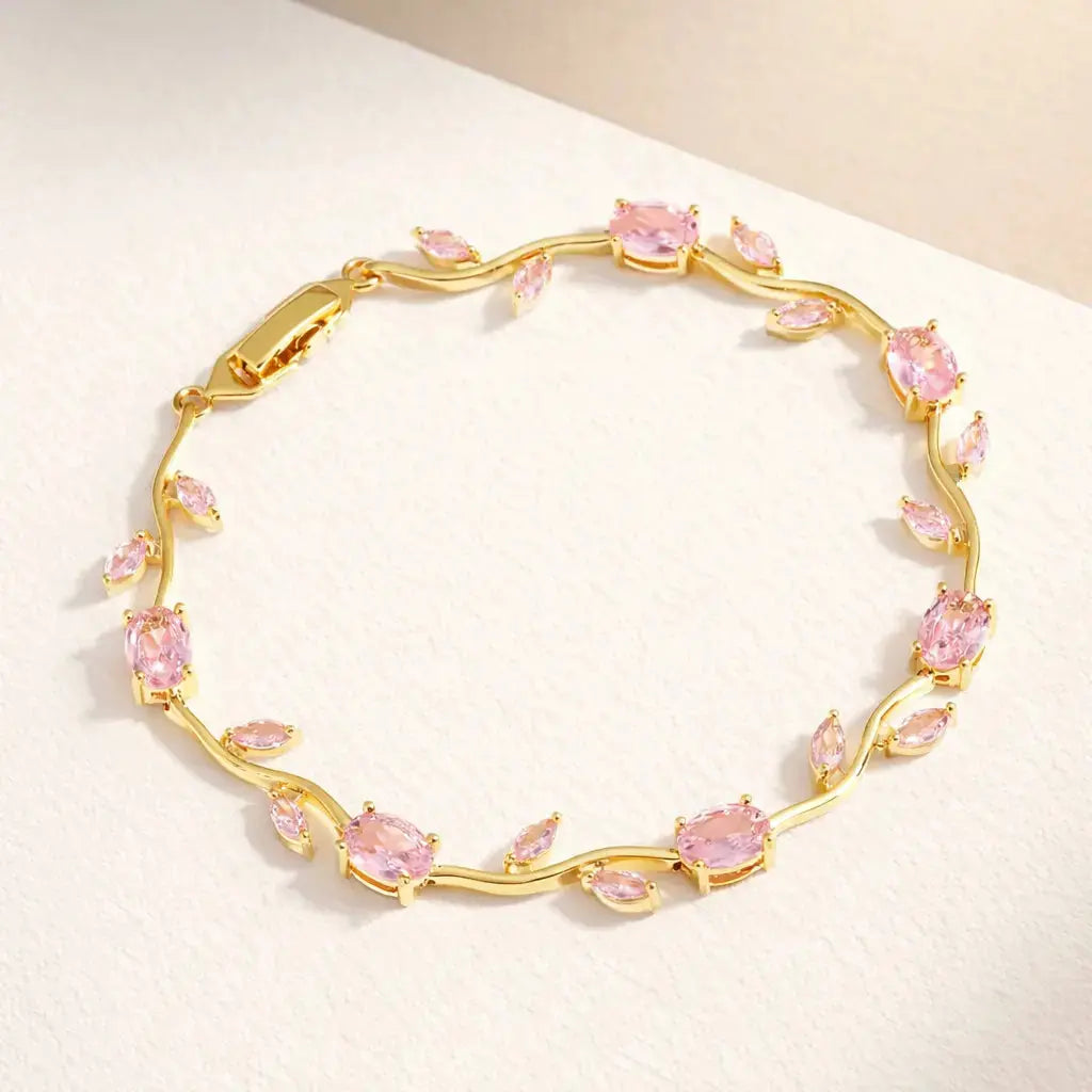 Tulip Bracelet Pink (With Box)